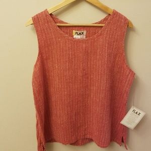 Red Flax Tank top